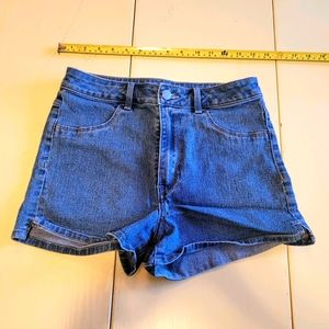 Highwaist jean shorts